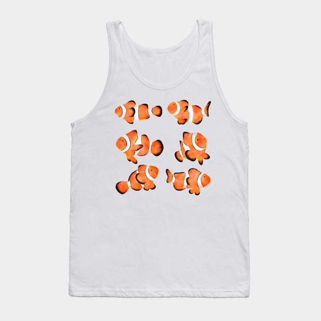 Clown Fish Tank Top by Mako Design 